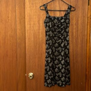 Black and beige sundress